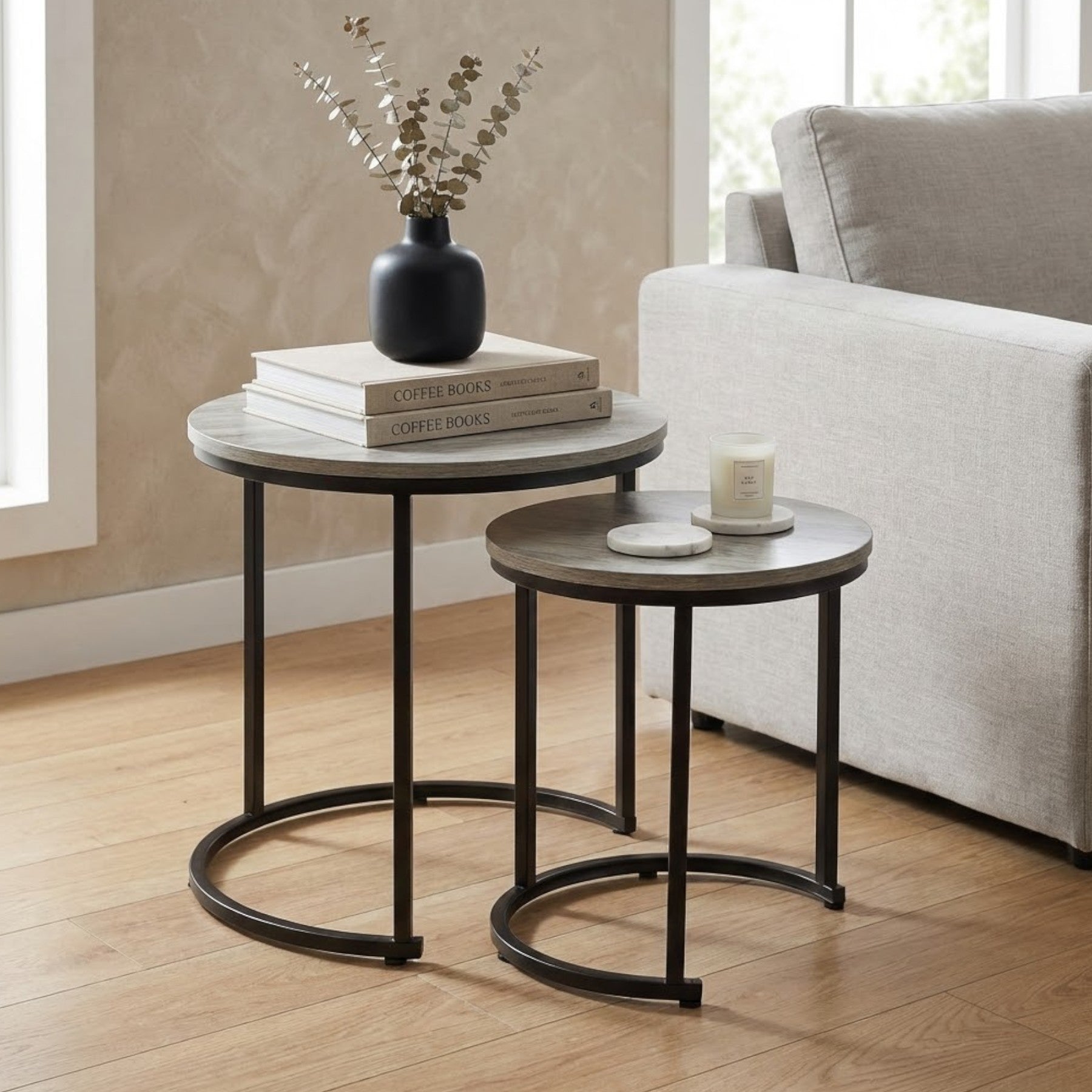 Duo Evie Brooklyn Nest Of Tables