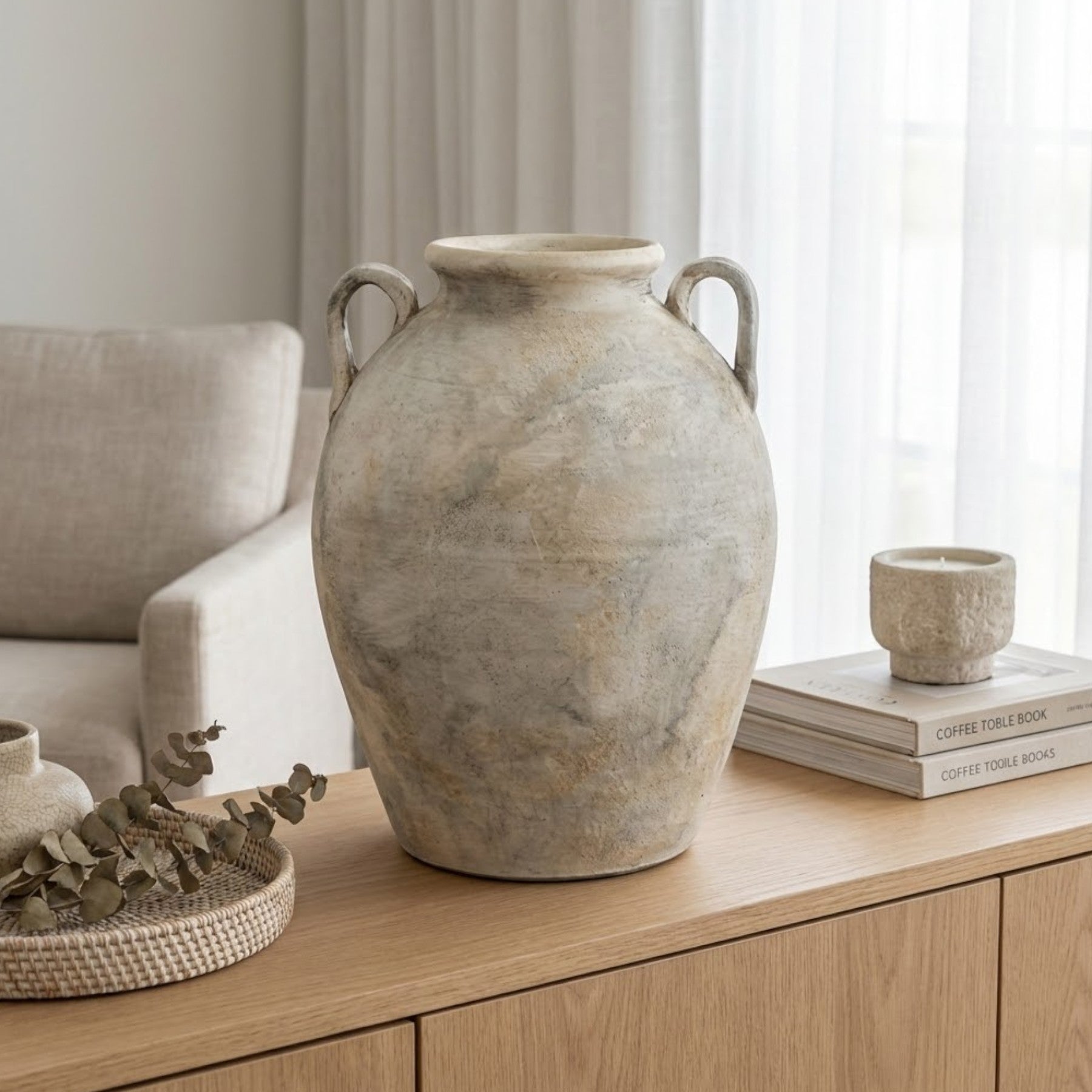 Natural Cici Gavi Vase