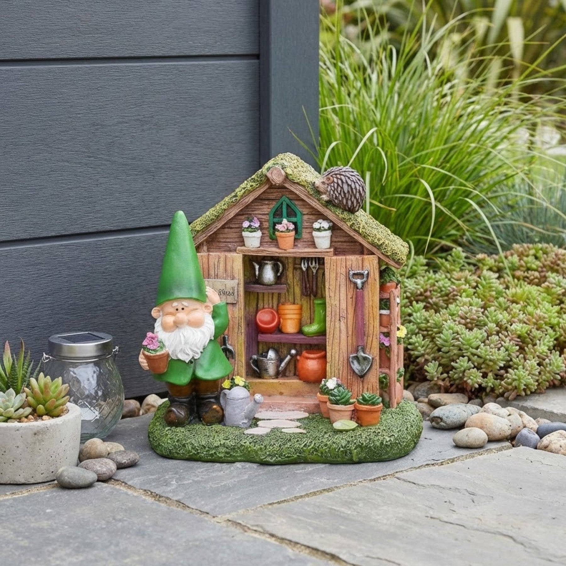 Wilf's Shed Woodland Garden Ornament