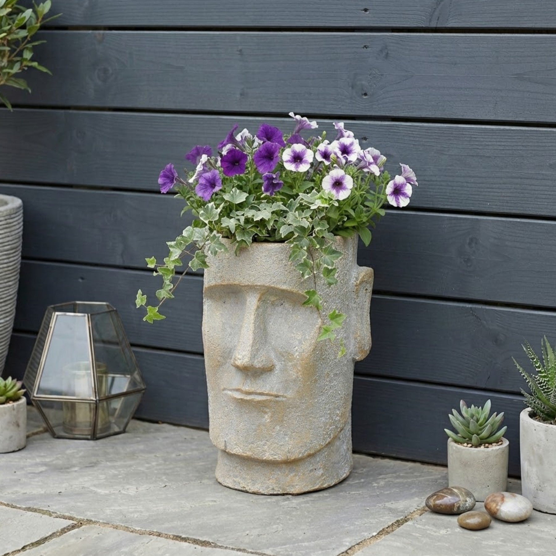 Lunaria Easter Island Planter Pot