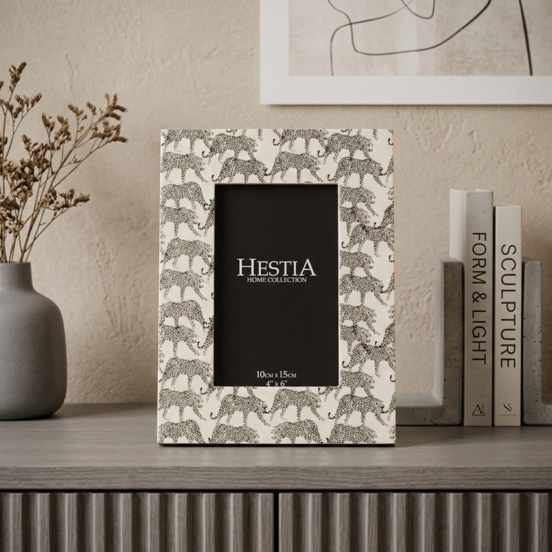 Relica Resin Jaguar Photo Frame