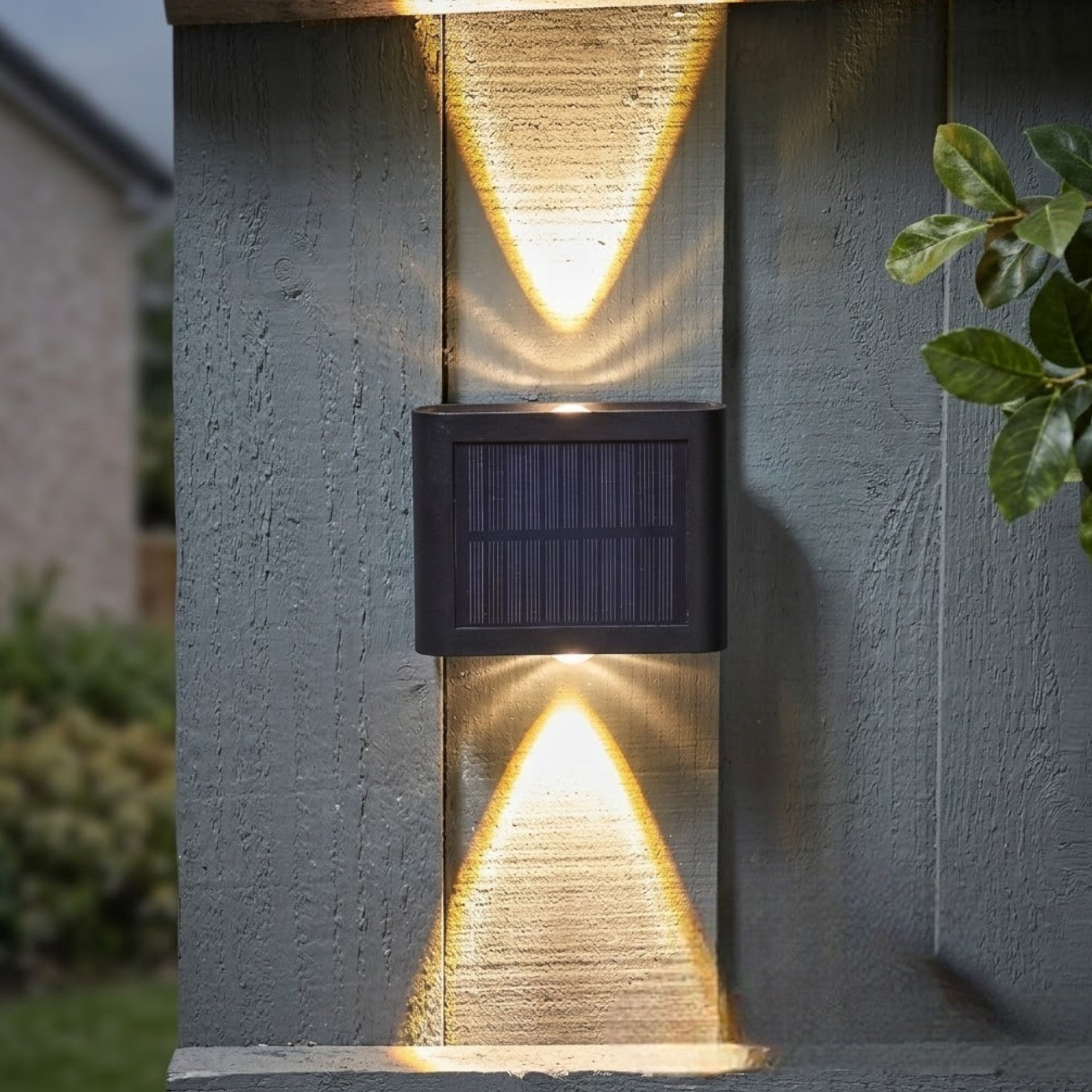 Lunaria 2-Way Wall Fence Post Light
