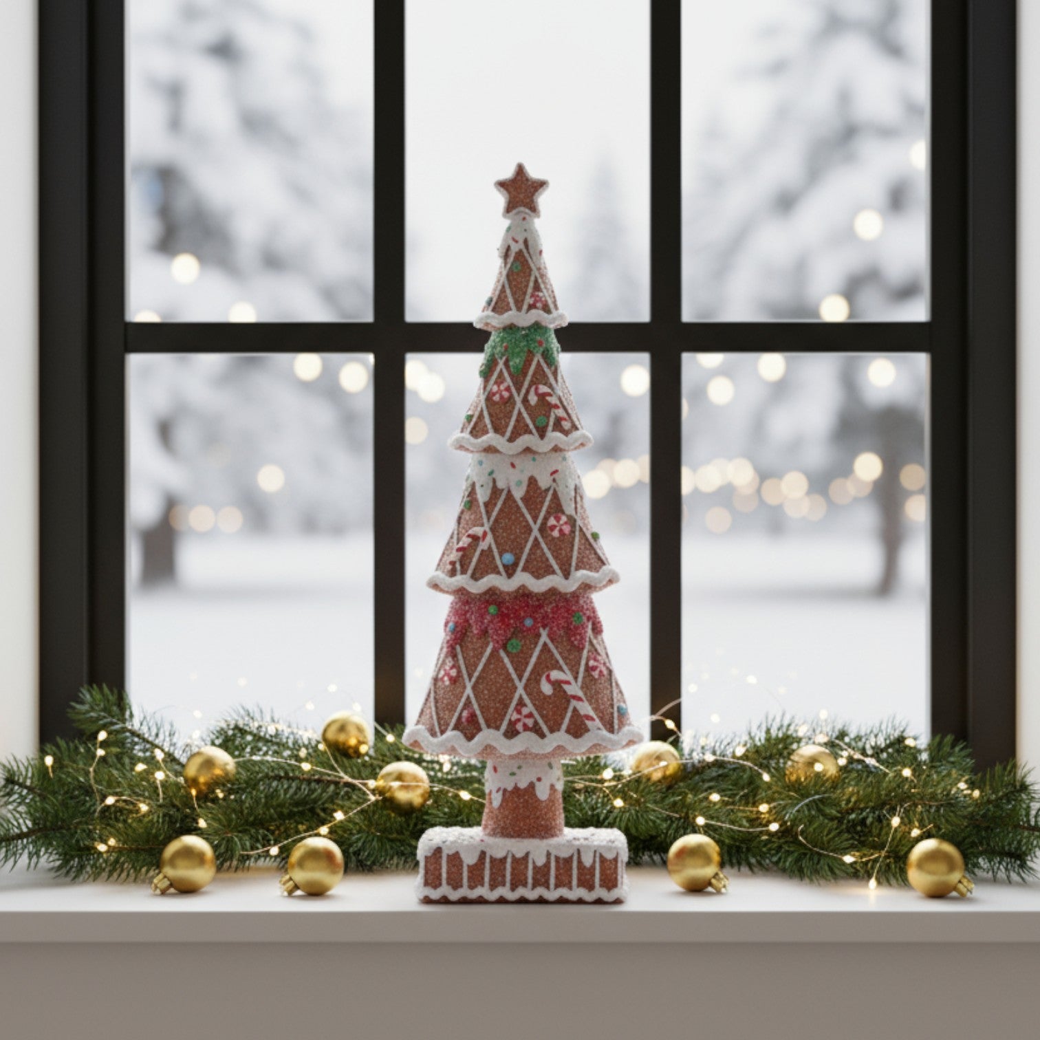 Large Candy Christmas Tree Ornament