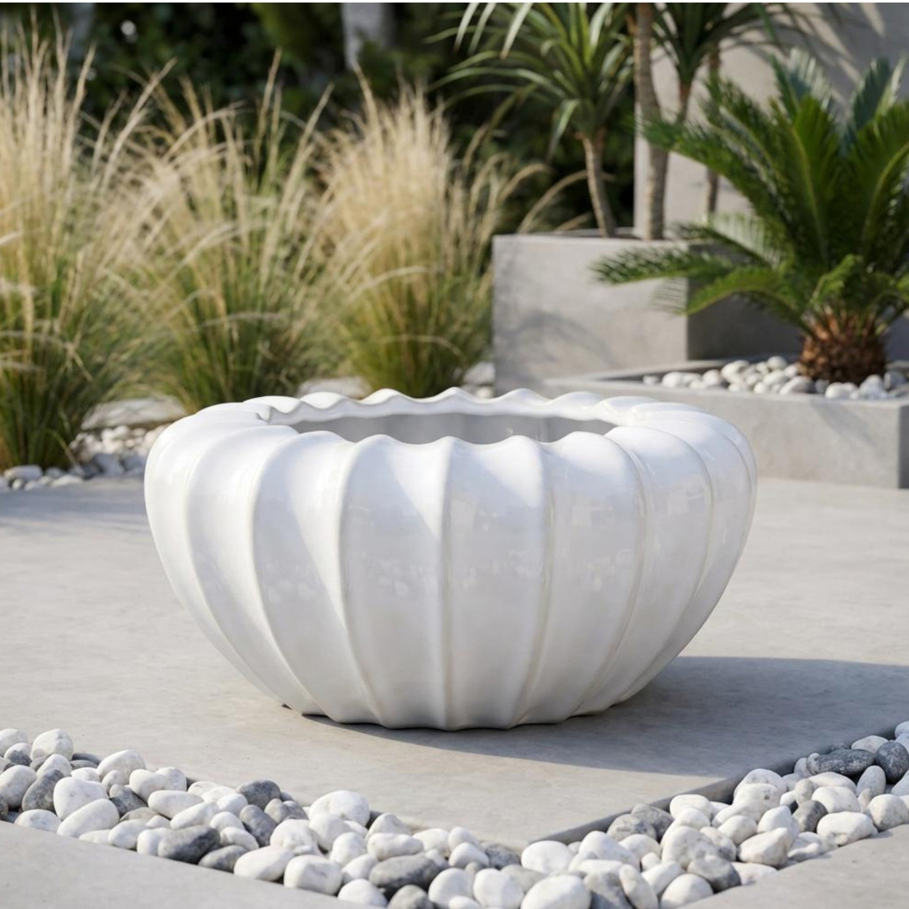 Milka Stoneware Planter Pot