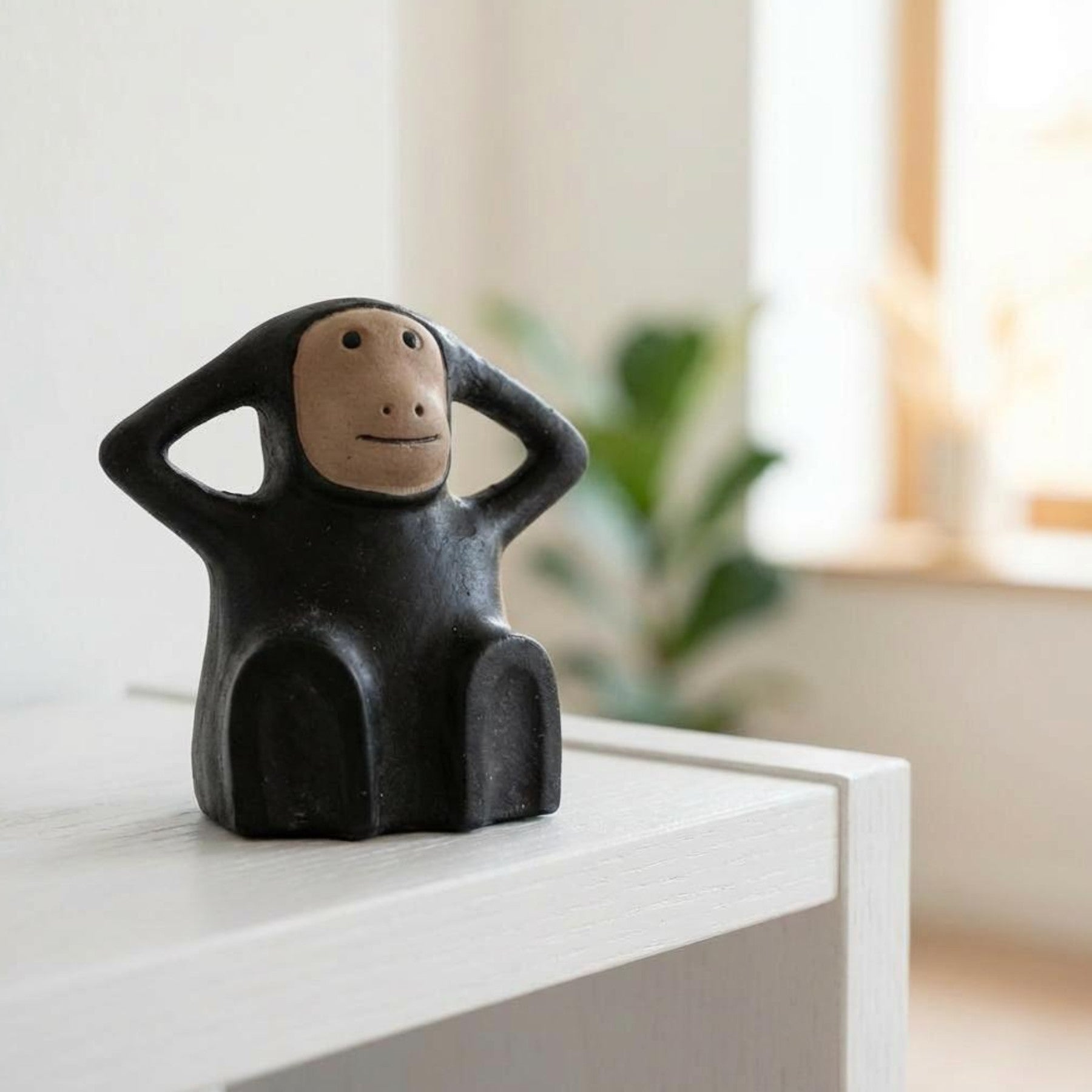 Sitting Monkey Ornament