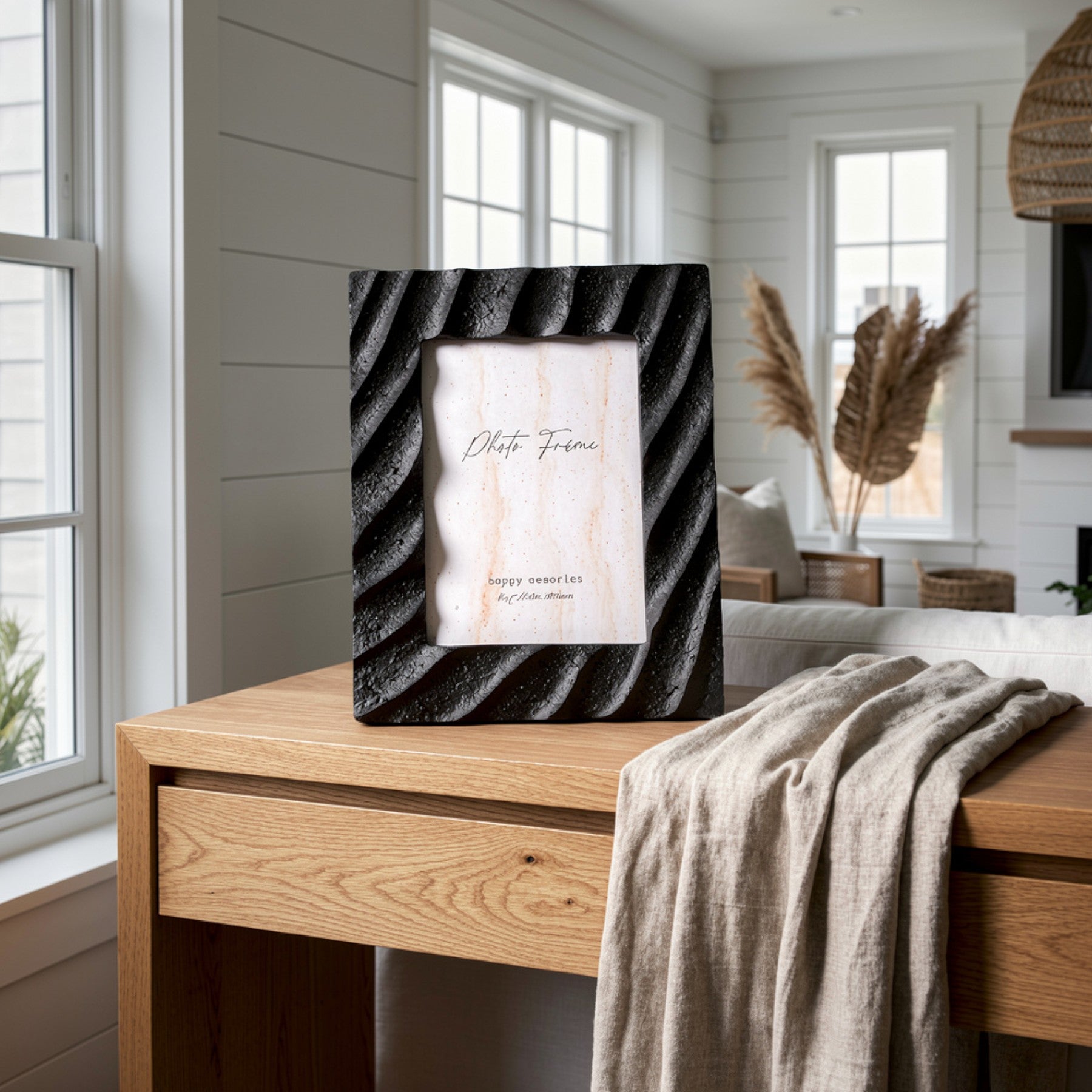 Timeless Sandy Textured Photo Frame