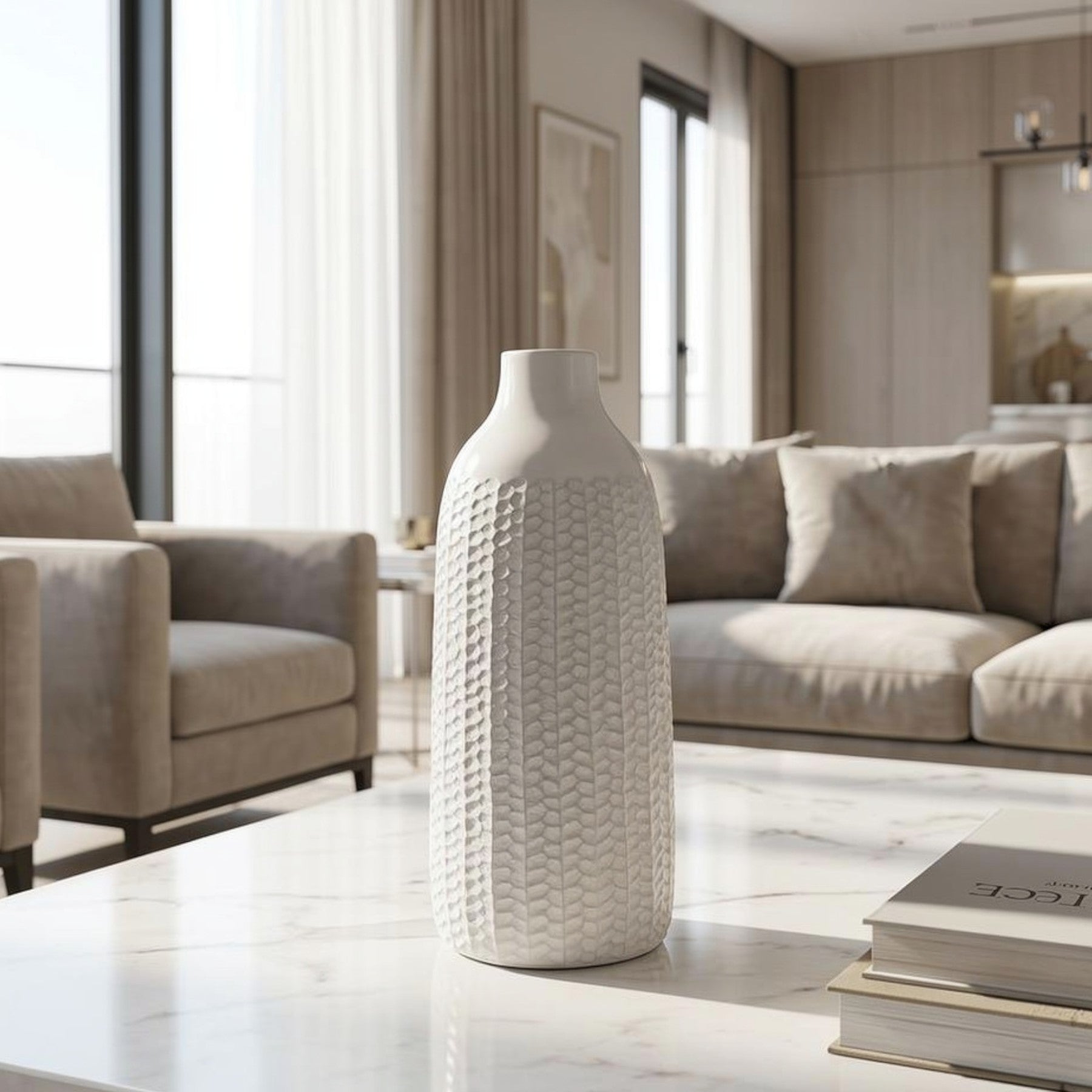 Maison Linear Textured Vase