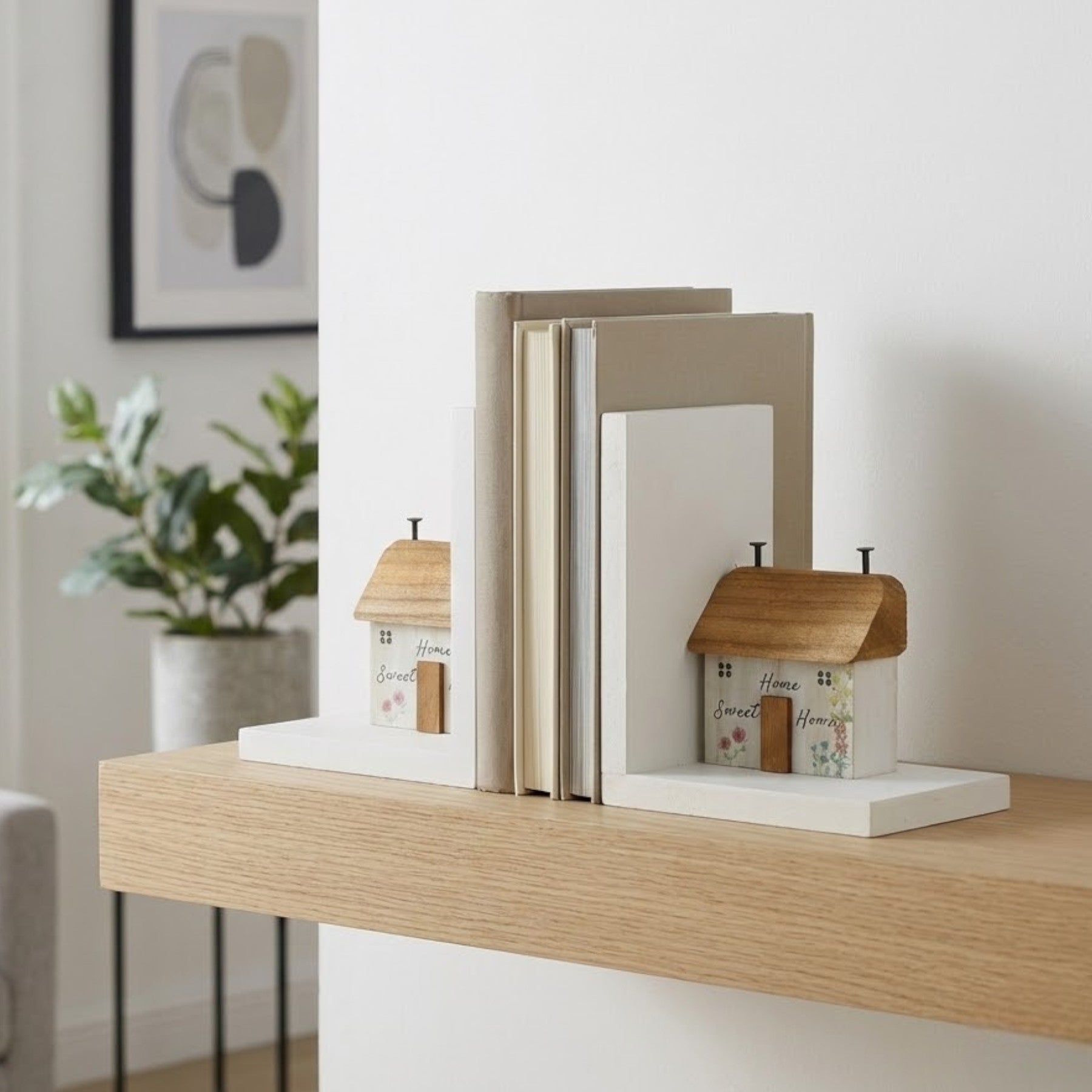 Home Sweet Home House Bookends