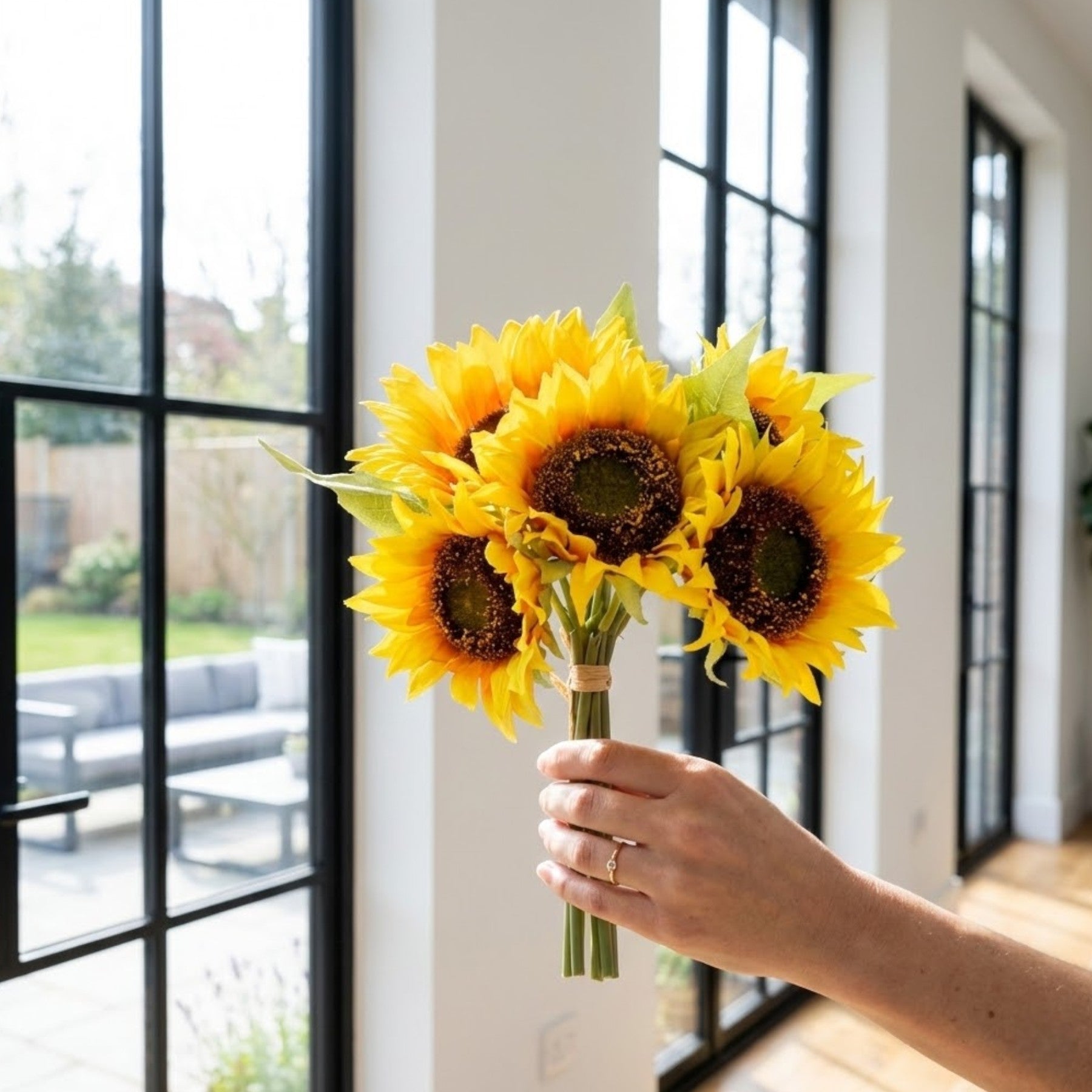 Artificial Sunflower Bouquet Bunch