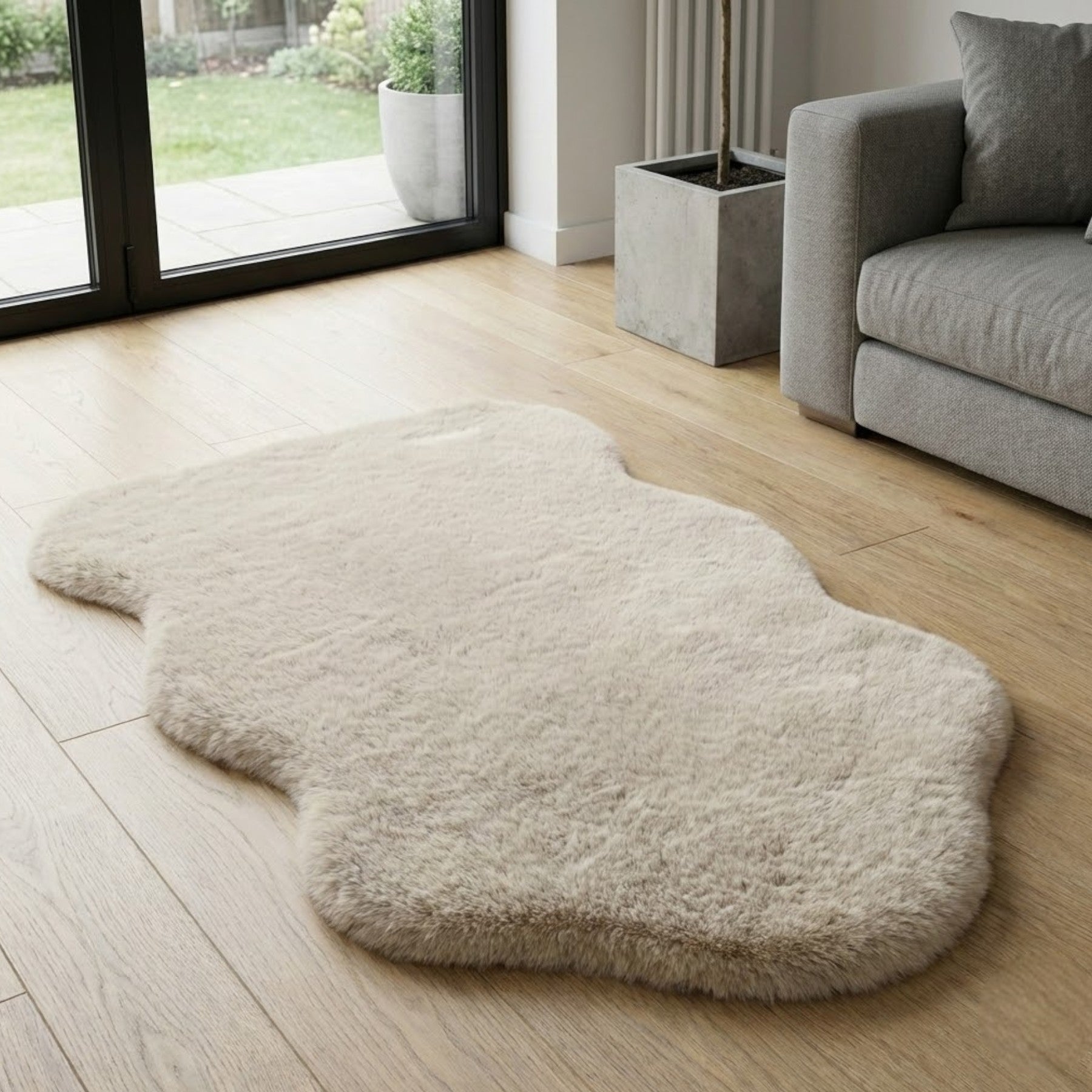 Soft Touch Faux Fur Rug