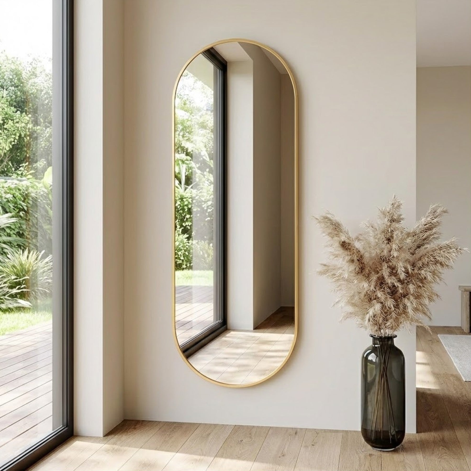 Maison Gold Arch Full Length Mirror