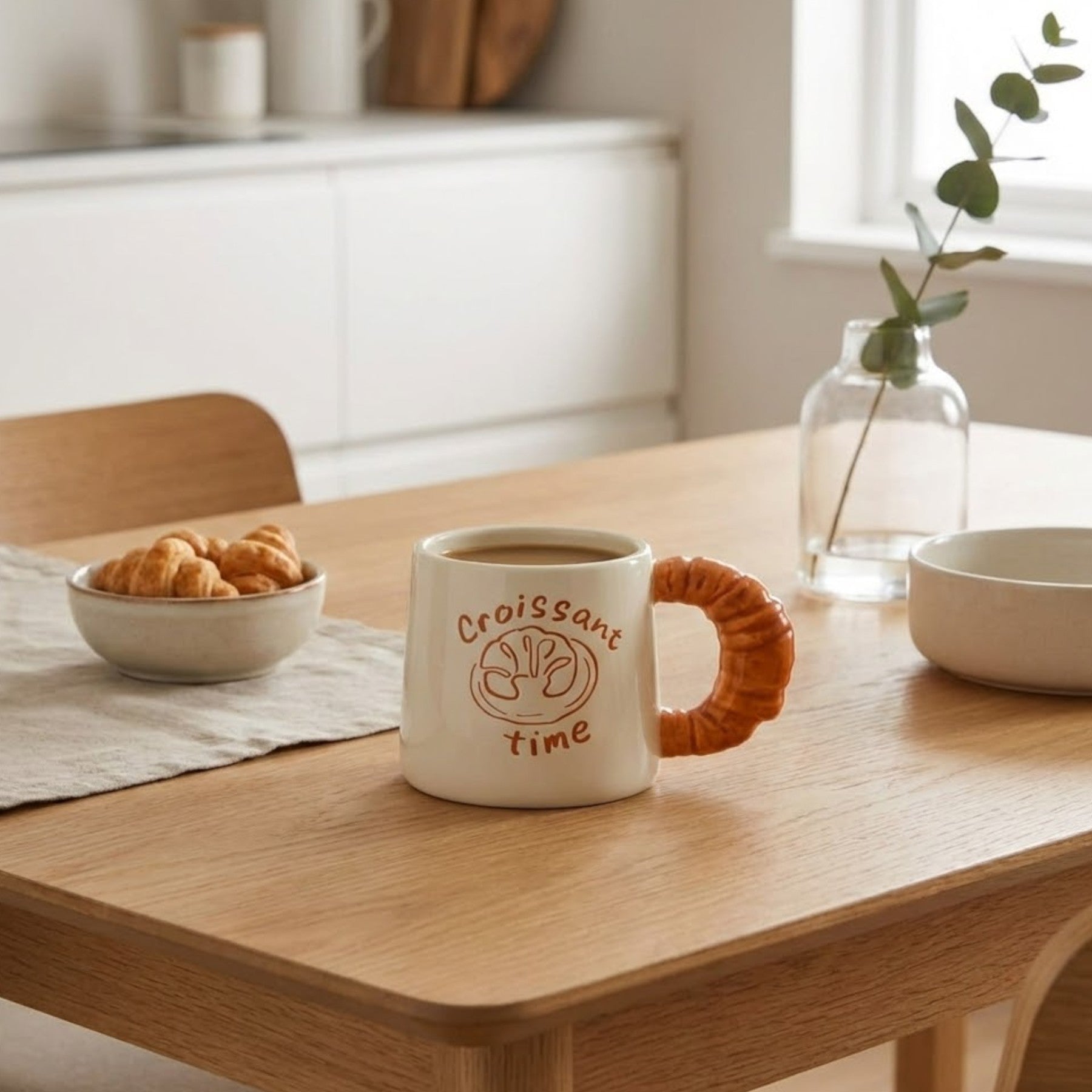 Parisian Croissant Time Mug