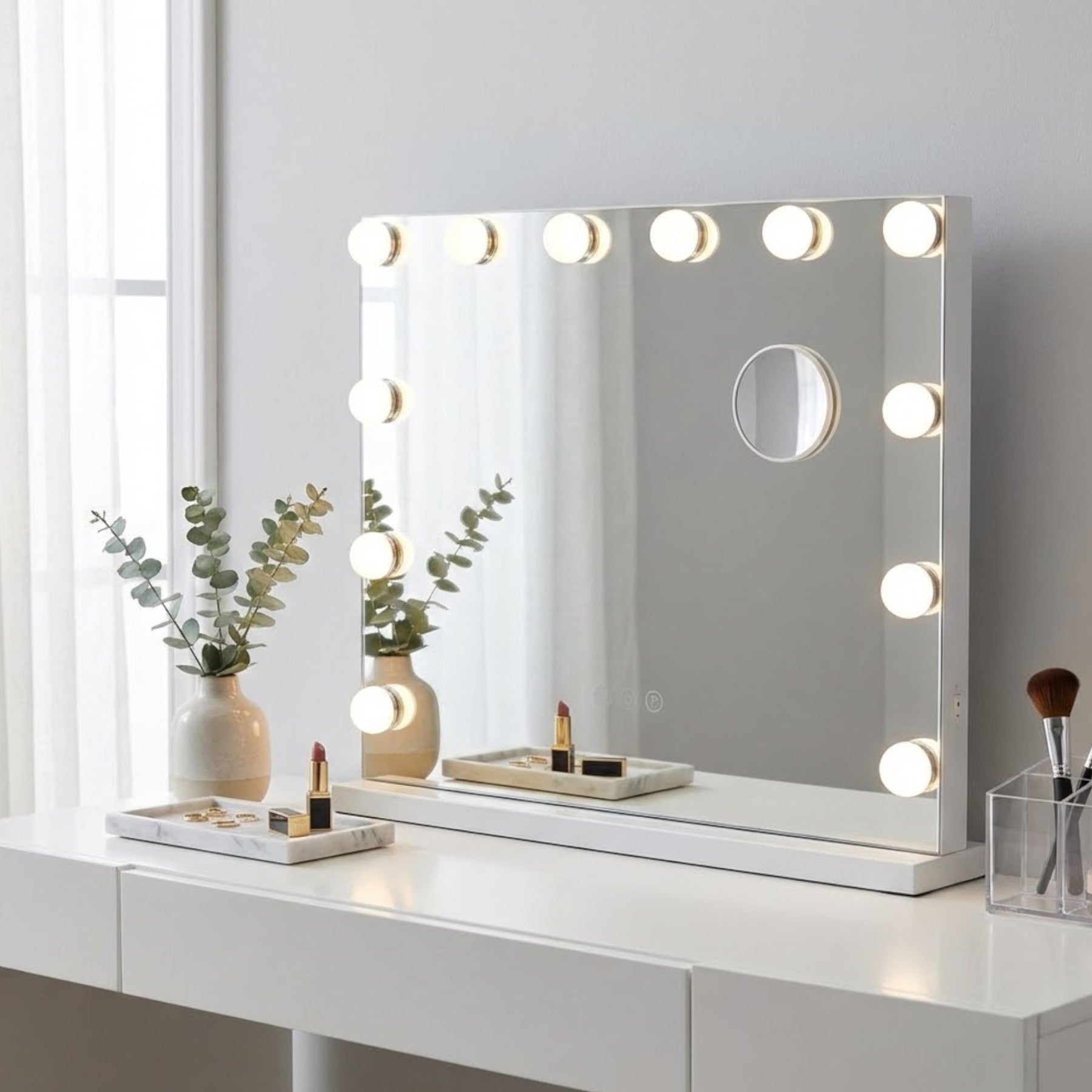 Cassini Illuminated LED Vanity Mirror