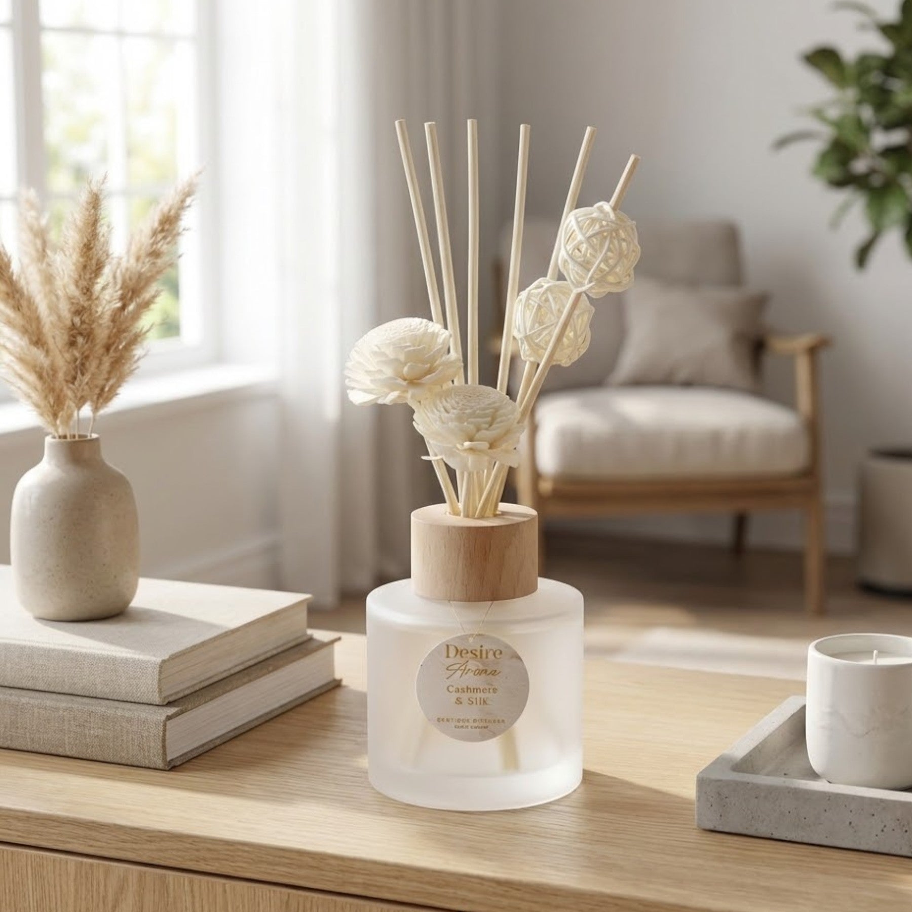Cashmere Silk Floral Reed Diffuser