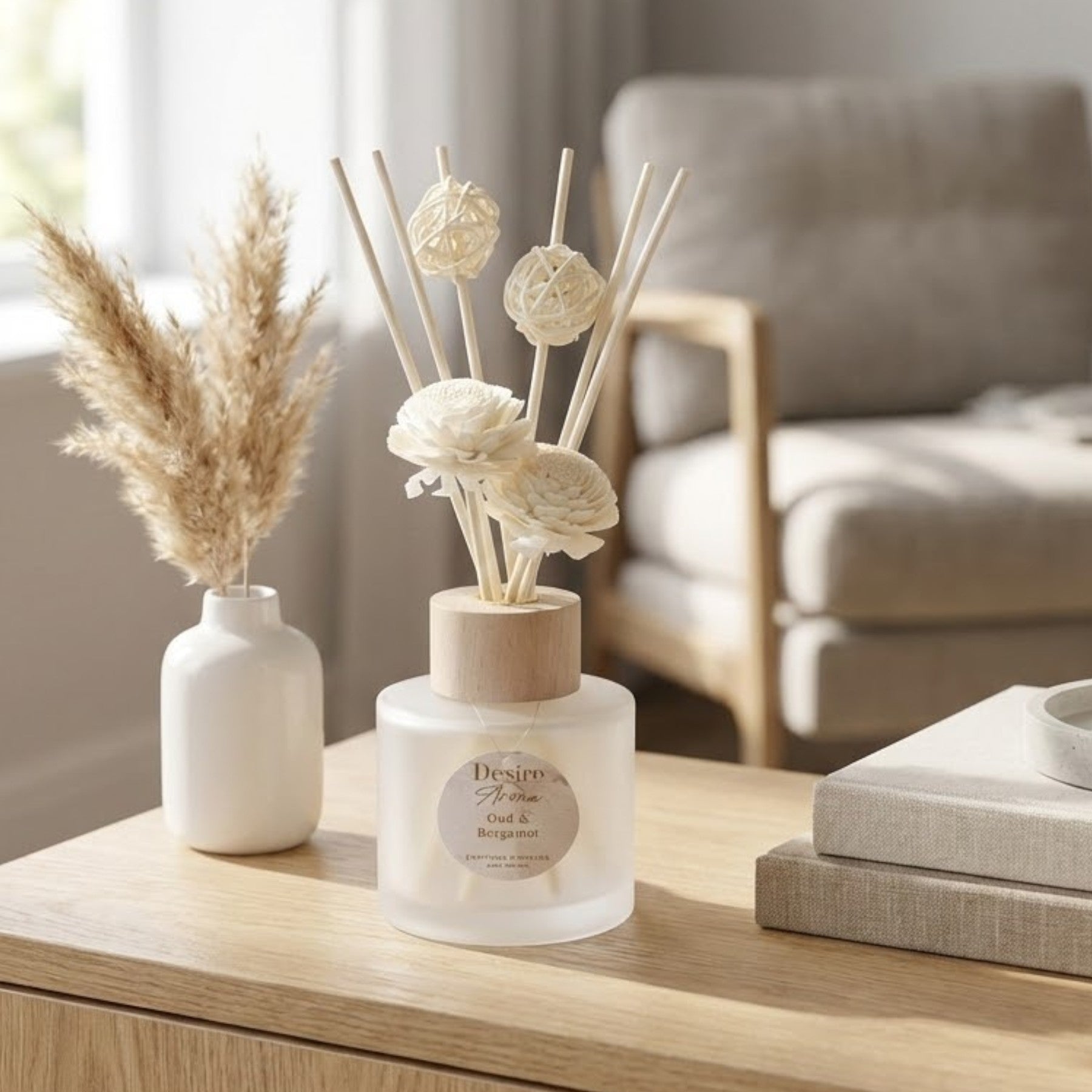 Oud Bergamot Floral Reed Diffuser