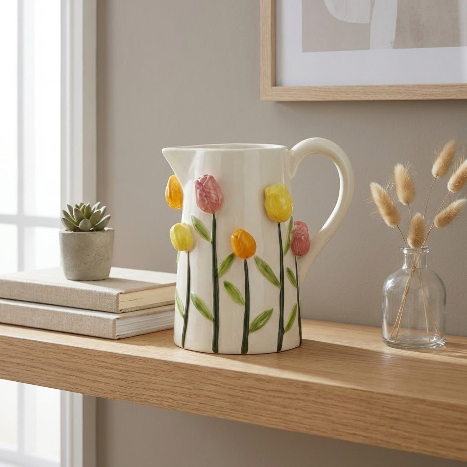 3D Maison Floral Tulip Jug Decor