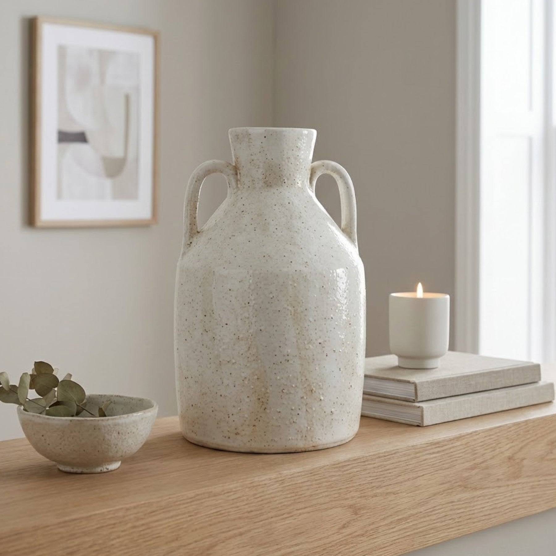 Textured Roe Vase Decoration