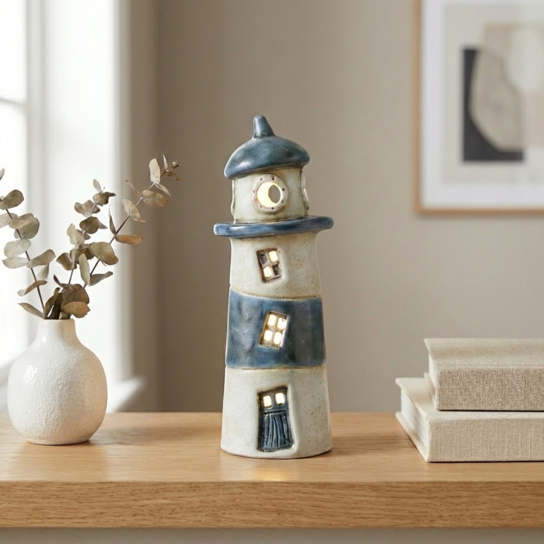 Light Up Costal Lighthouse Ornament