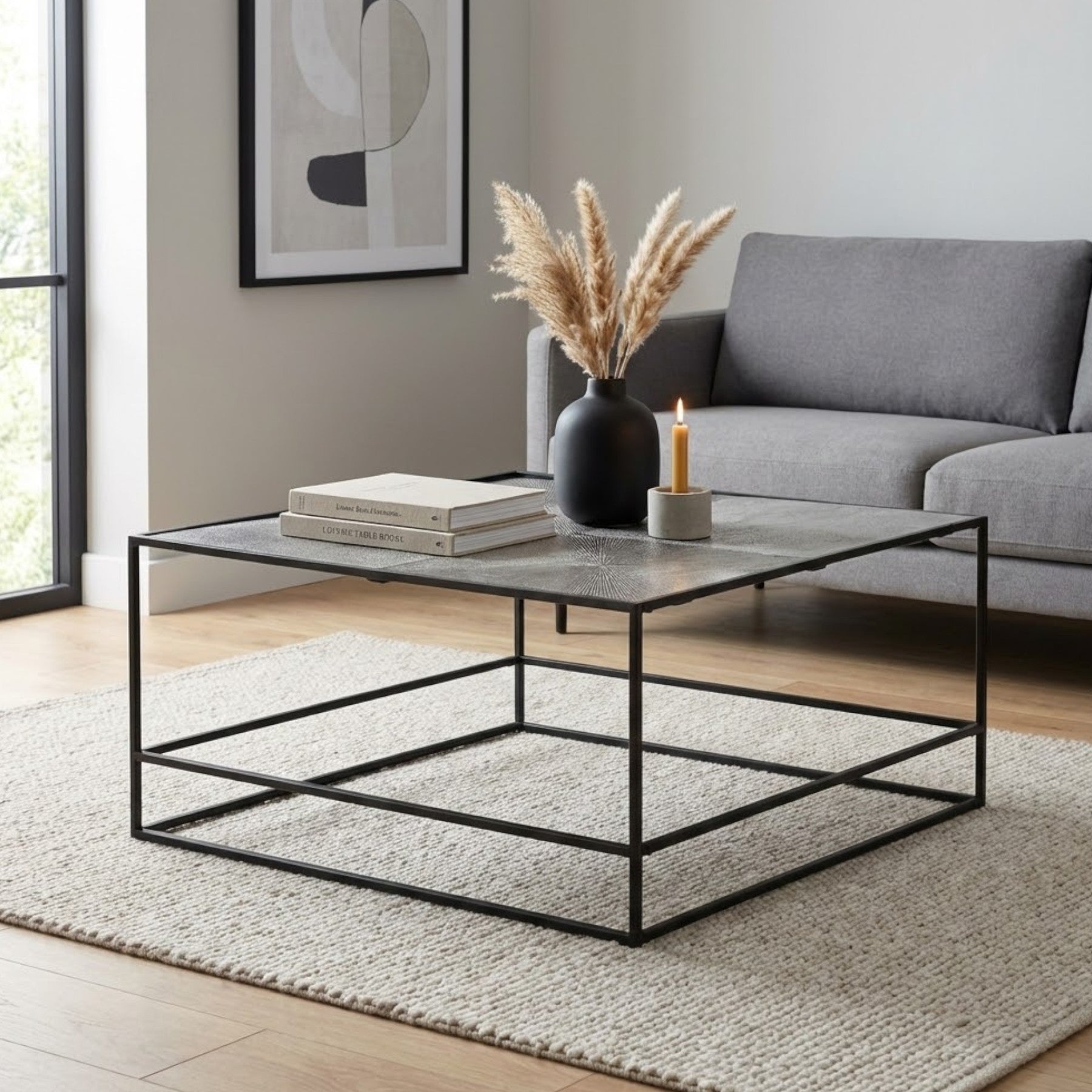 Maison Square Antique Style Coffee Table