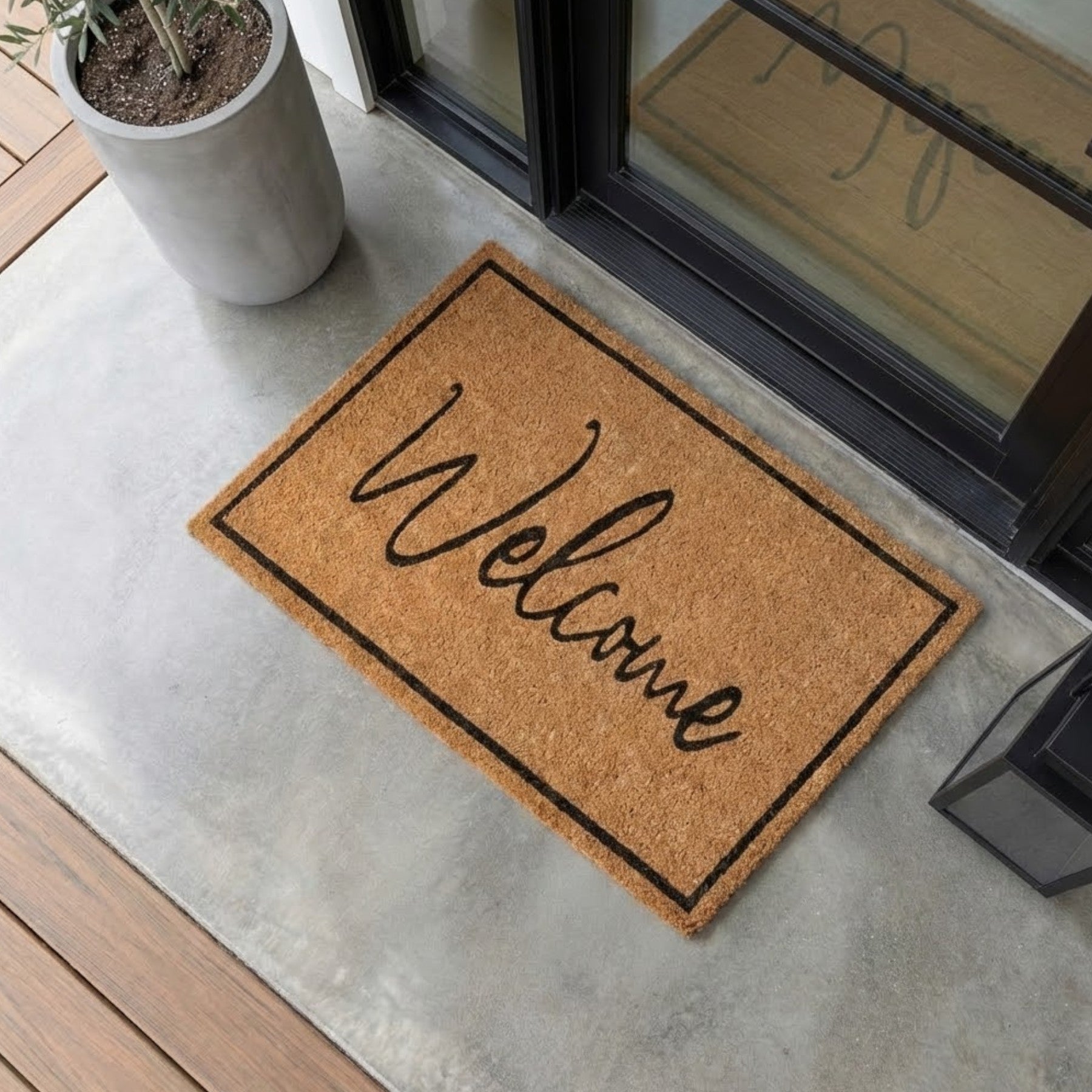 Relice Welcome Natural Coir Doormat