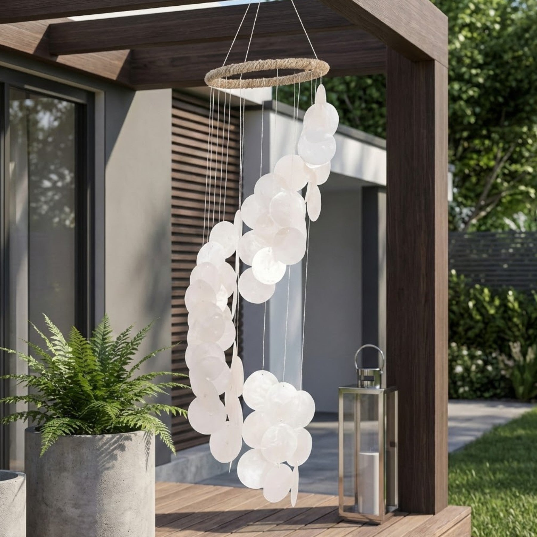 Boho Capz Shell Coastal Wind Chime