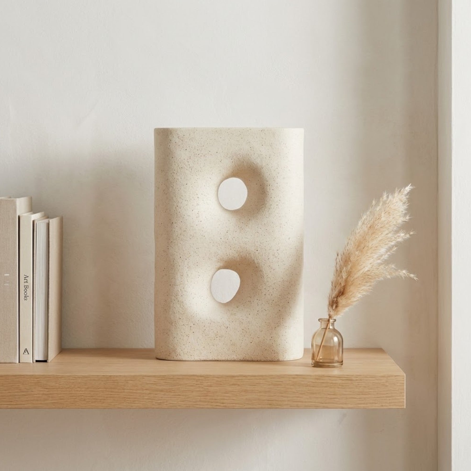 Maison 2 Holed Natural Vase