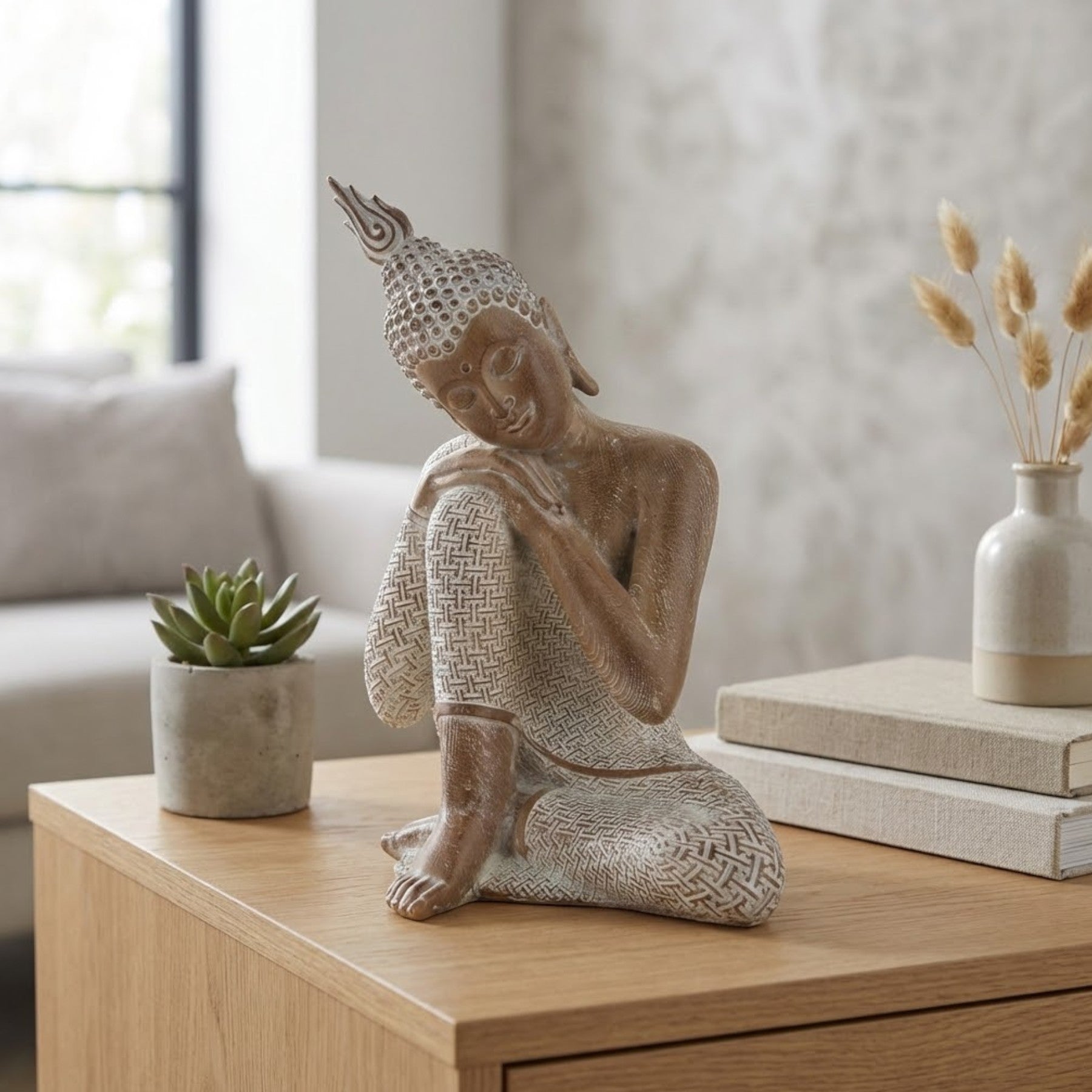 Artistic Finesse Sitting Buddha Decoration