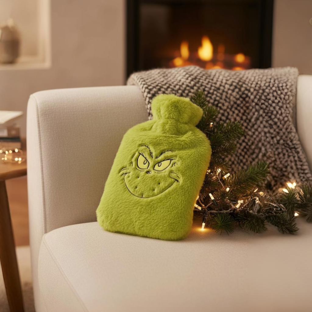 Merry Grinch Hot Water Bottle