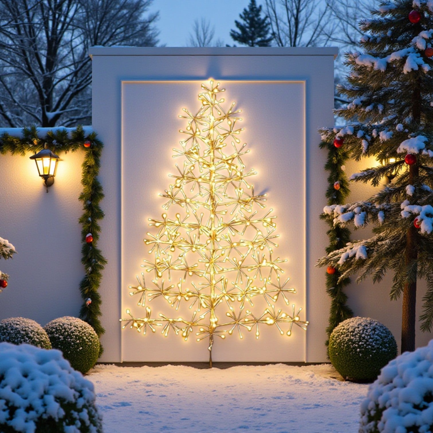 1.2m LED Light Up Starburst Tree